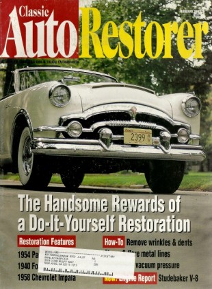 CLASSIC AUTO RESTORER 1997 FEB - 40 FORD COUPE, 58 IMPALA, 54 PACKARD CARIBBEAN